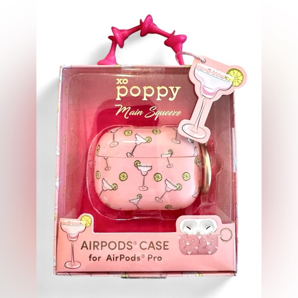 Xo Poppy Other - XO Poppy AirPods Pro Case Margarita 🍋🟩